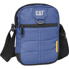 Малая повседневная плечевая сумка CAT Millennial Classic 84059;504 Темно-синий рельефный