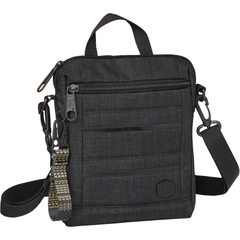 Повседневная плечевая сумка CAT Bizz Tools 84029;500 Двухцветный черный